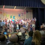 8th Grade Class from Friends’ Academy in North Dartmouth, Massachusetts inspired by 9/11 Tribute Museum and Come From Away's message